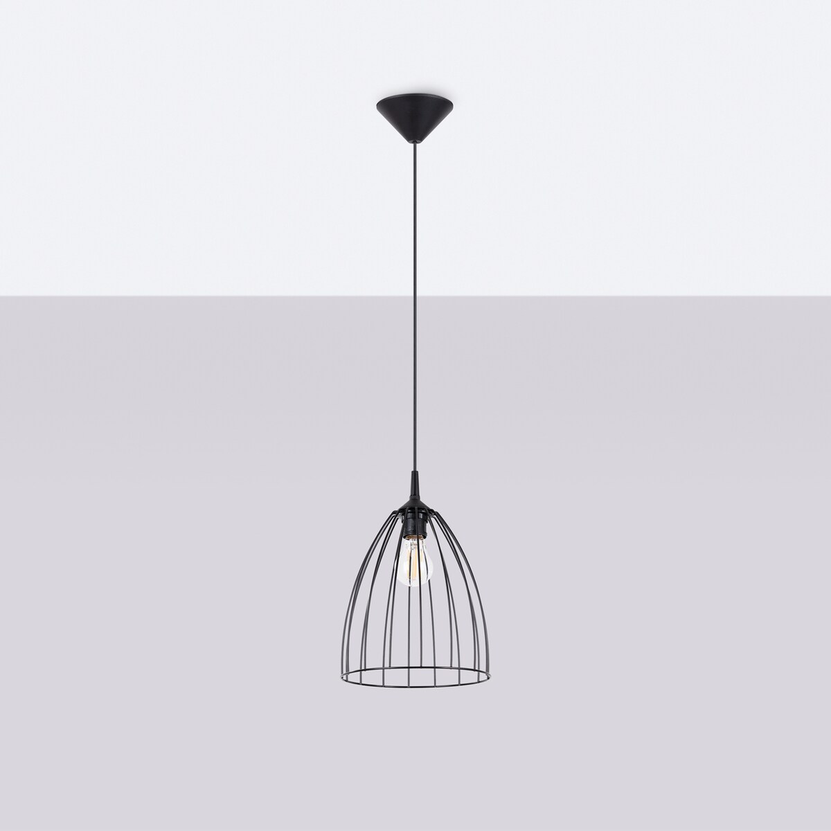 Lampa wisząca RITZ czarna