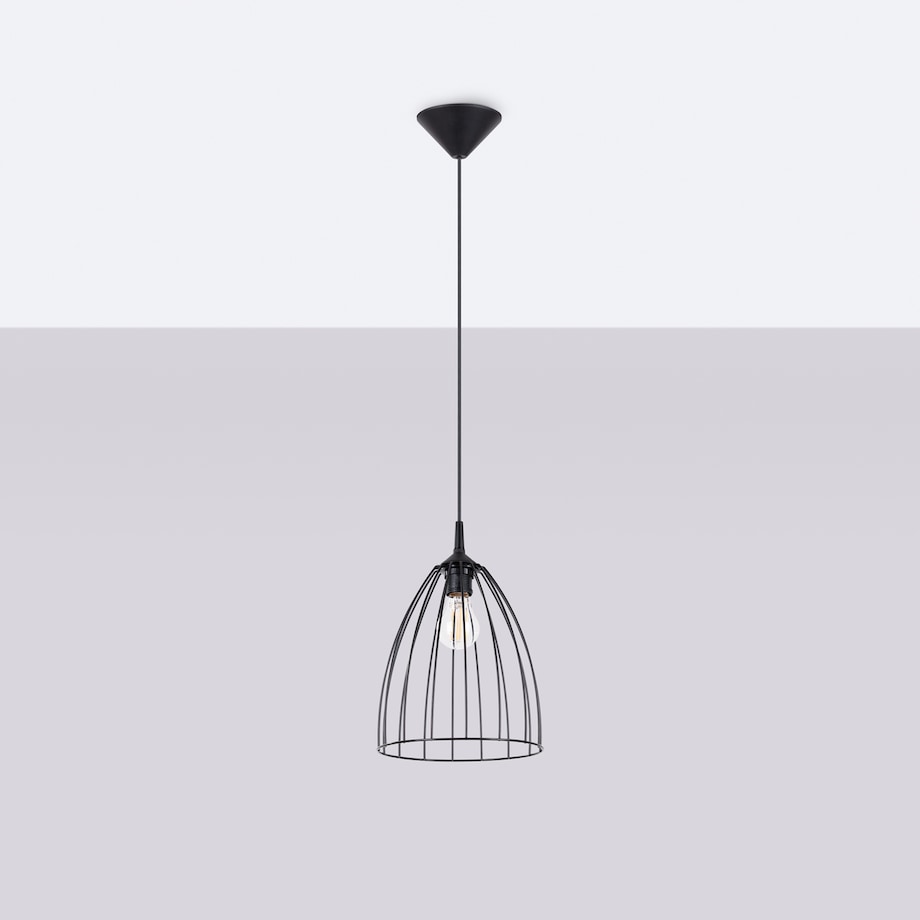 Lampa wisząca RITZ czarna