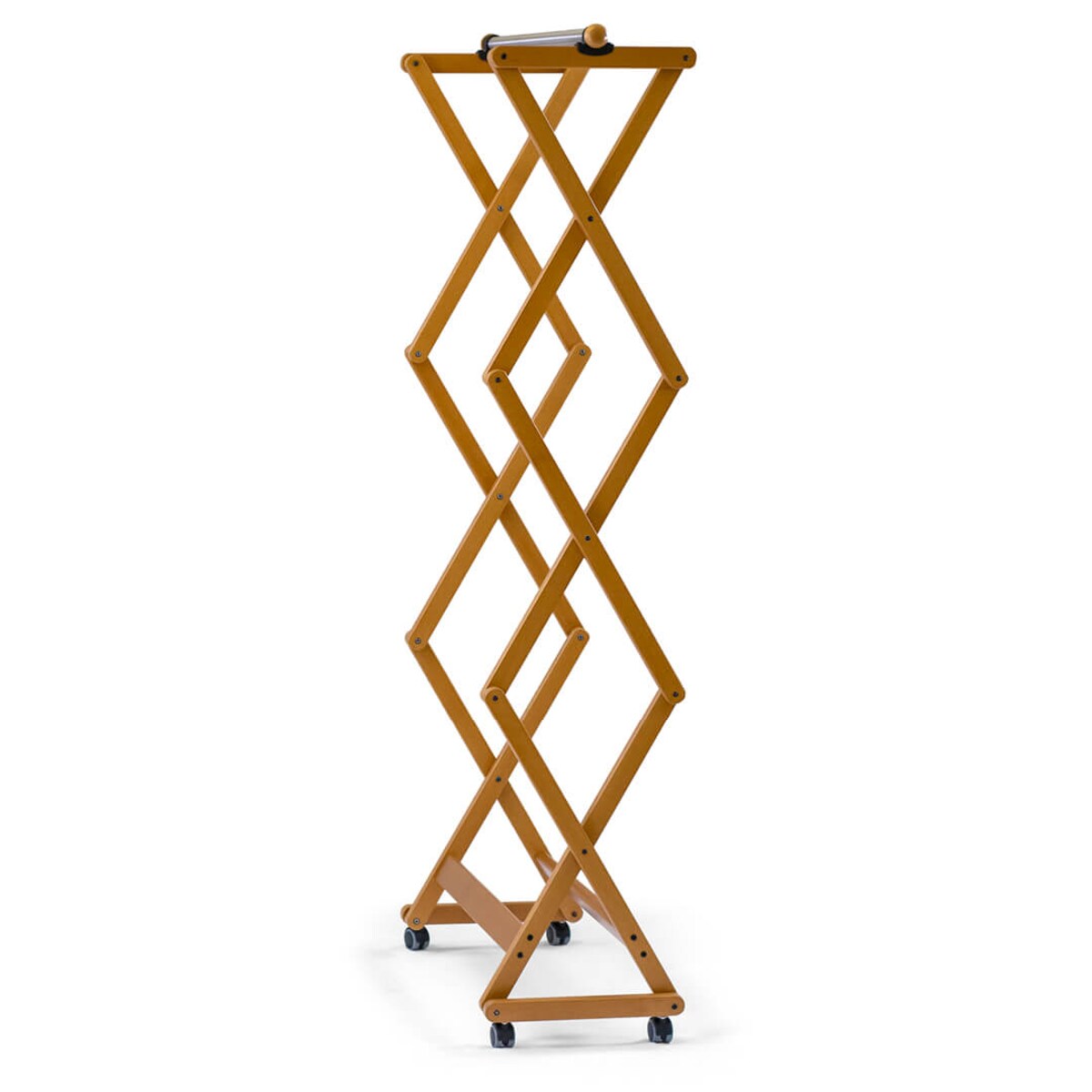 ARREDAMENTI FELIX Wieszak na ubrania - 140 x 32 cm, Brązowy