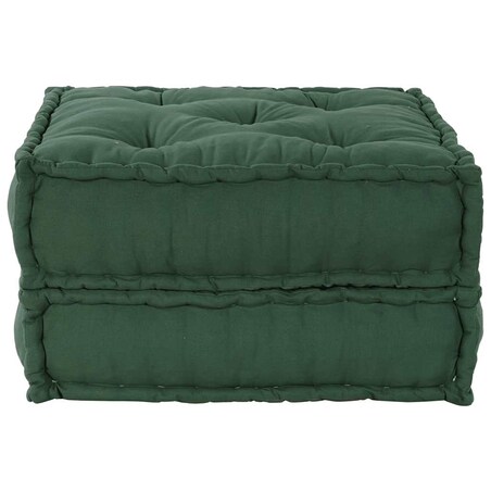 vidaXL Modułowa sofa zielony 70x70x36 tkanina