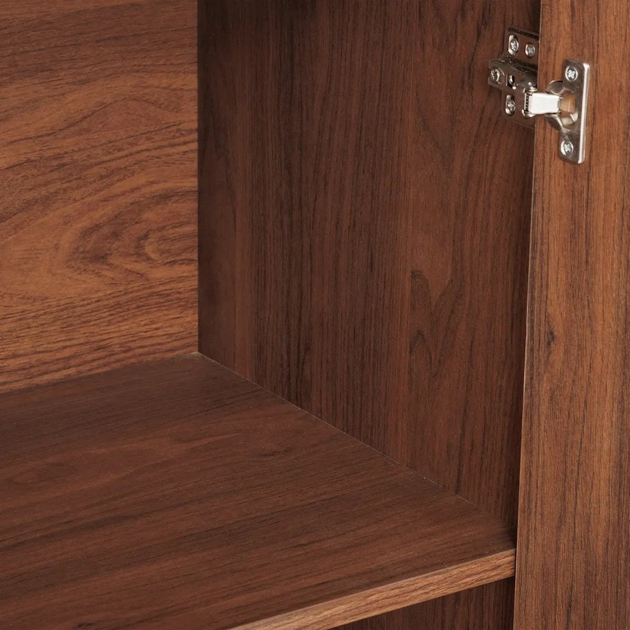 Komoda dwudrzwiowa orzechowa Wany 80x40 cm