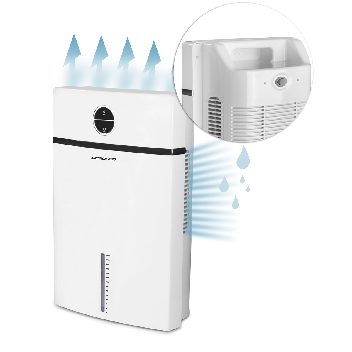 Osuszacz powietrza pochłaniacz wilgoci Berdsen