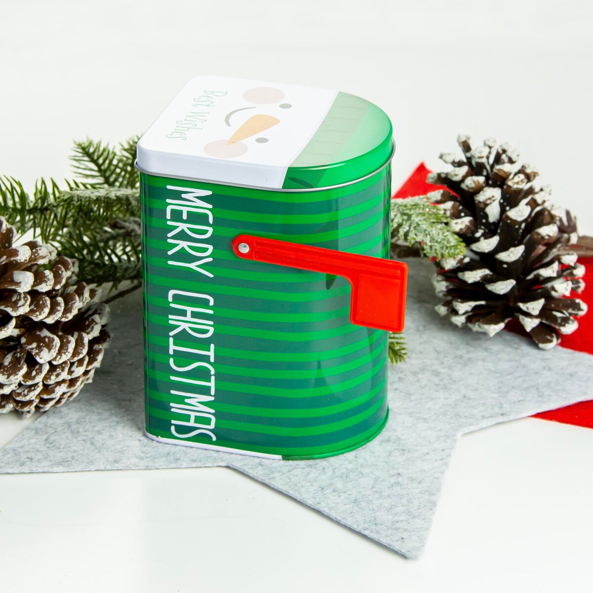 Puszka Na Ciastka Pierniki Pojemnik Skrzynka Zestaw