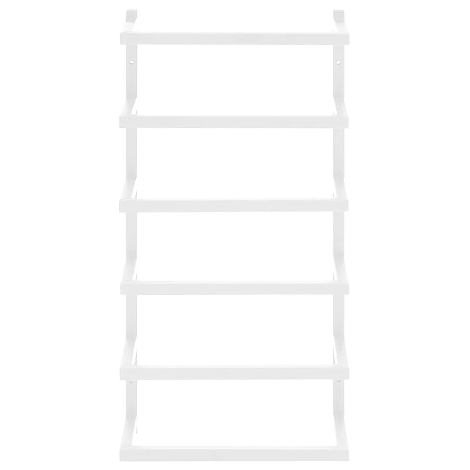 vidaXL Stojak na ręcznik, biały, 24x12x48 cm, stalowy