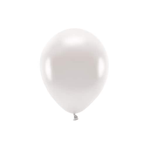 Balony Eco 26cm metalizowane, perłowy (1 op. / 100 szt.)
