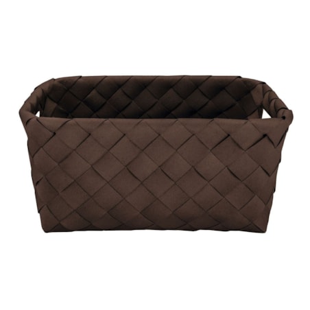 Kleine Wolke Aspera Koszyk/Pojemnik łazienkowy brązowy M tworzywo sztuczne