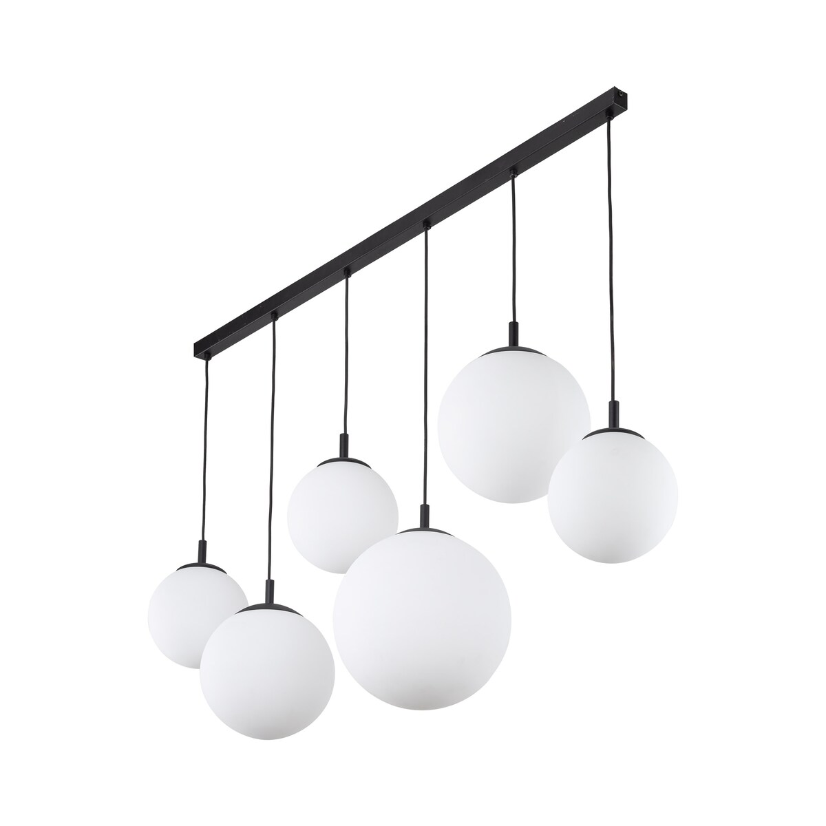 Lampa wisząca ESME WHITE 4792 TK Lighting 6xE27 biała nowoczesna do salonu i jadalni