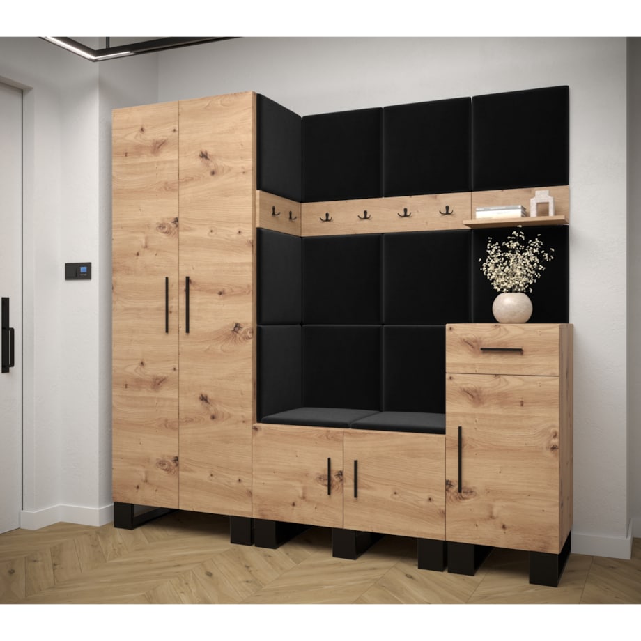 Garderoba do przedpokoju Abiks ARTIN 1 artisan+manila18