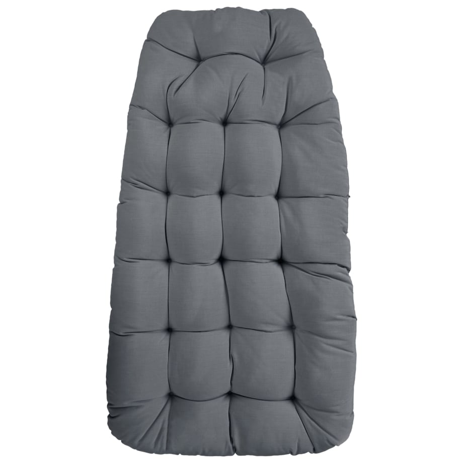 Fotel wiszący ze stojakiem AVEGNO Ciemnoszary