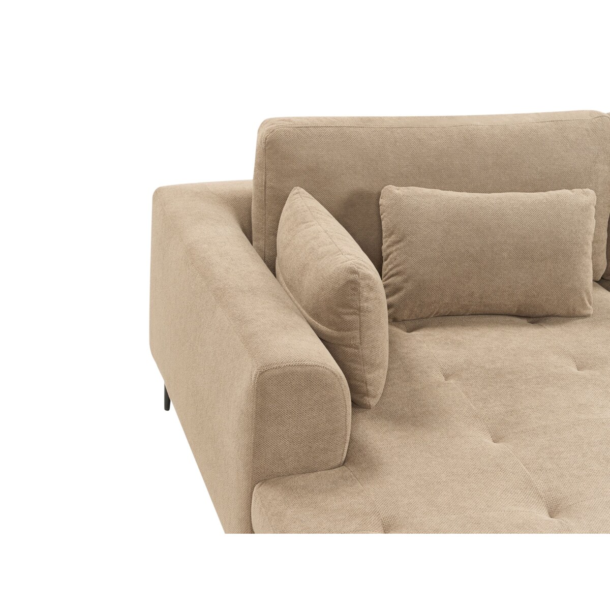 Narożnik prawostronny jasnobrązowy FLAM