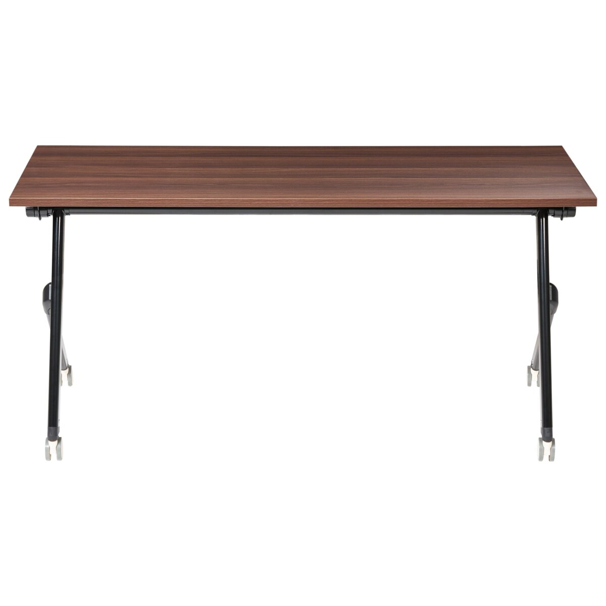 Składane biurko BENDI Ciemnobrązowy 160 cm 60 cm