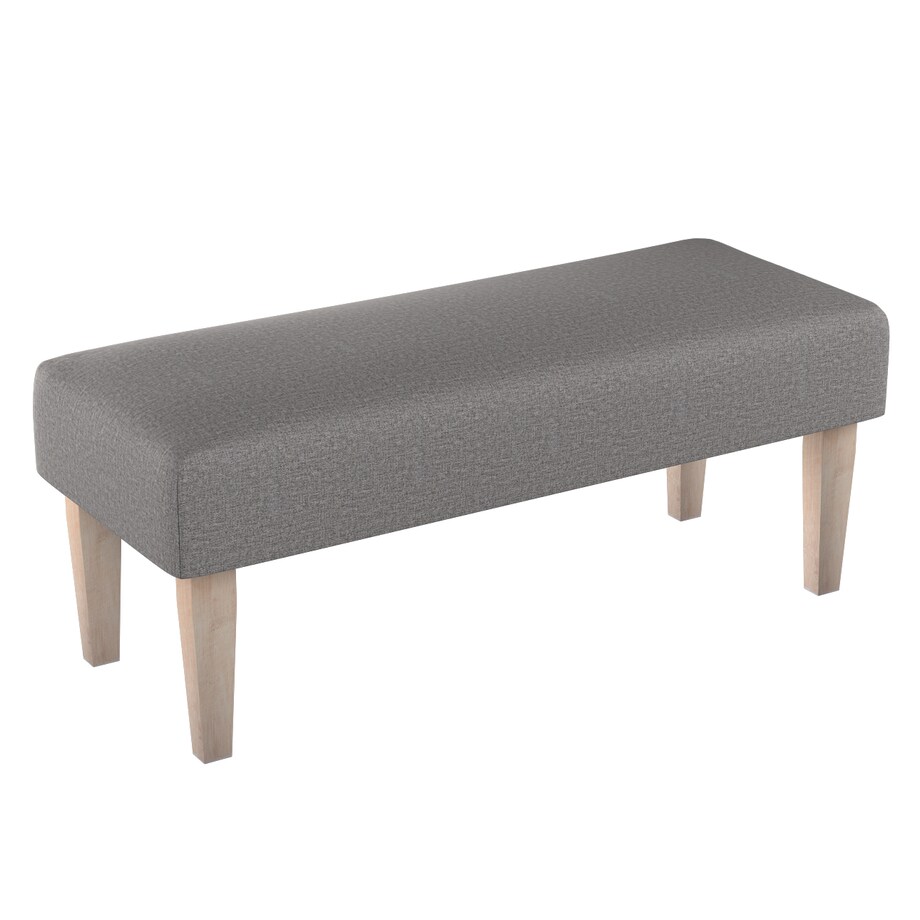 Ławka, szary, 100 x 40 x 40 cm, Edinburgh