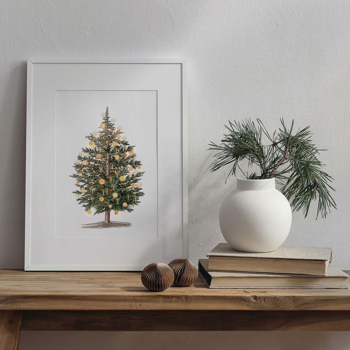 Plakat Choinka 30x40cm