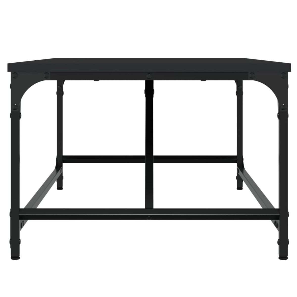 vidaXL Stolik kawowy, czarny, 100x50x35 cm, materiał drewnopochodny