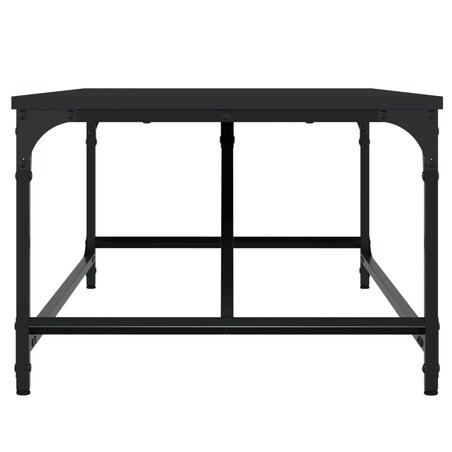 vidaXL Stolik kawowy, czarny, 100x50x35 cm, materiał drewnopochodny