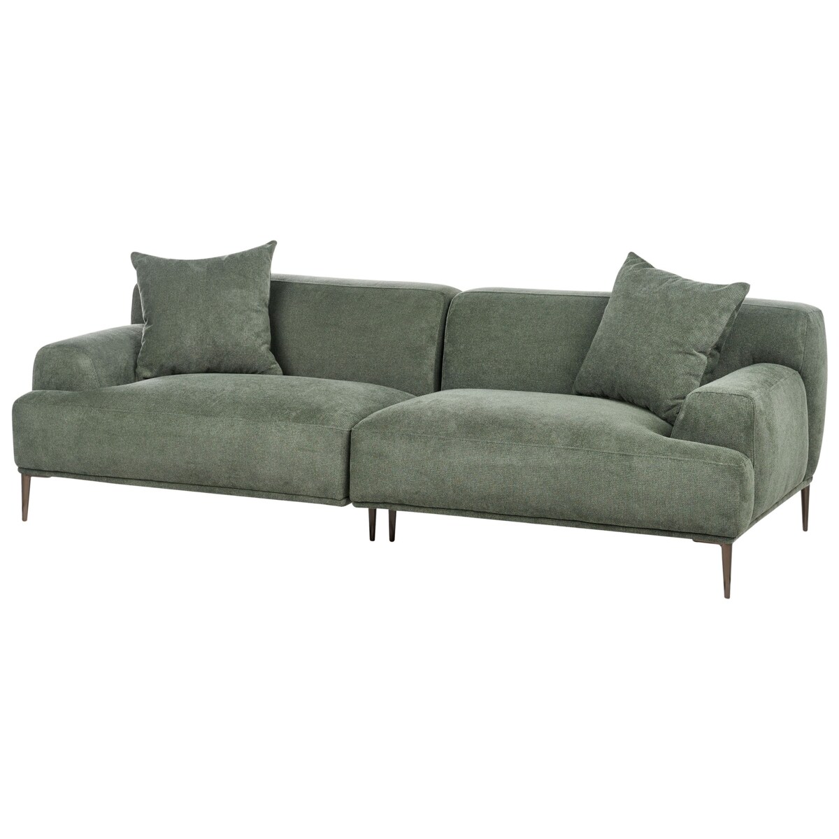 Sofa 3-osobowa zielona MATILA