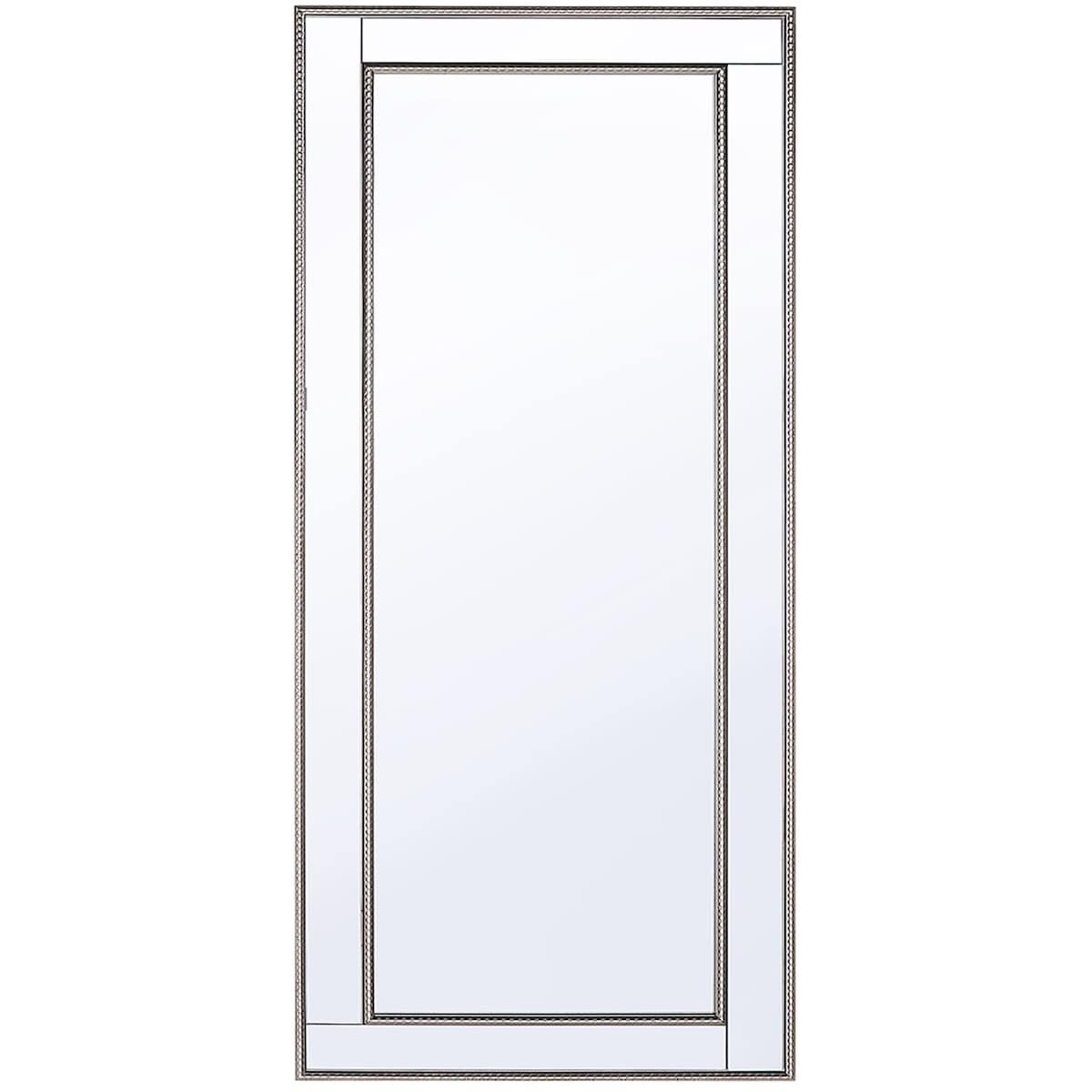 Lustro ścienne FENIOUX 50 cm 130 cm Srebrny