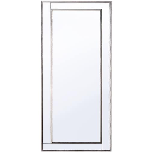 Lustro ścienne FENIOUX 50 cm 130 cm Srebrny
