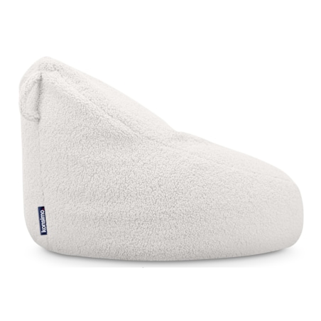 KONSIMO COSMO puf typu worek w kolorze białym