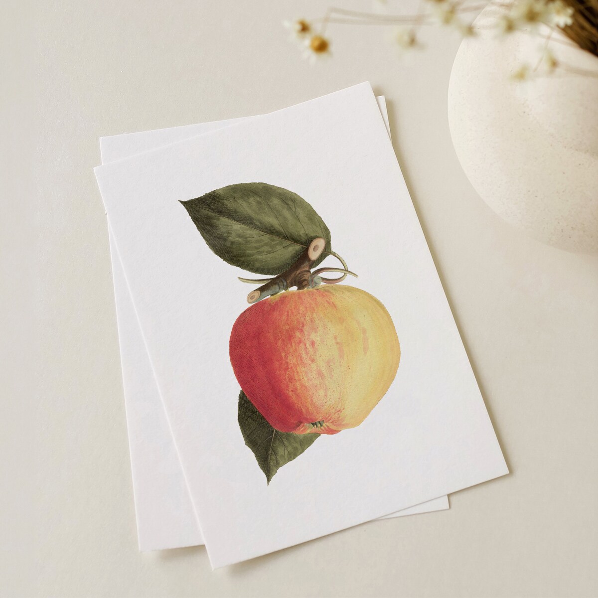 Plakat dojrzałe jabłko 21x30cm