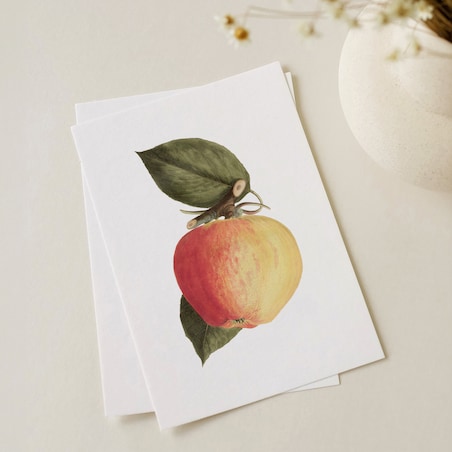 Plakat dojrzałe jabłko 21x30cm