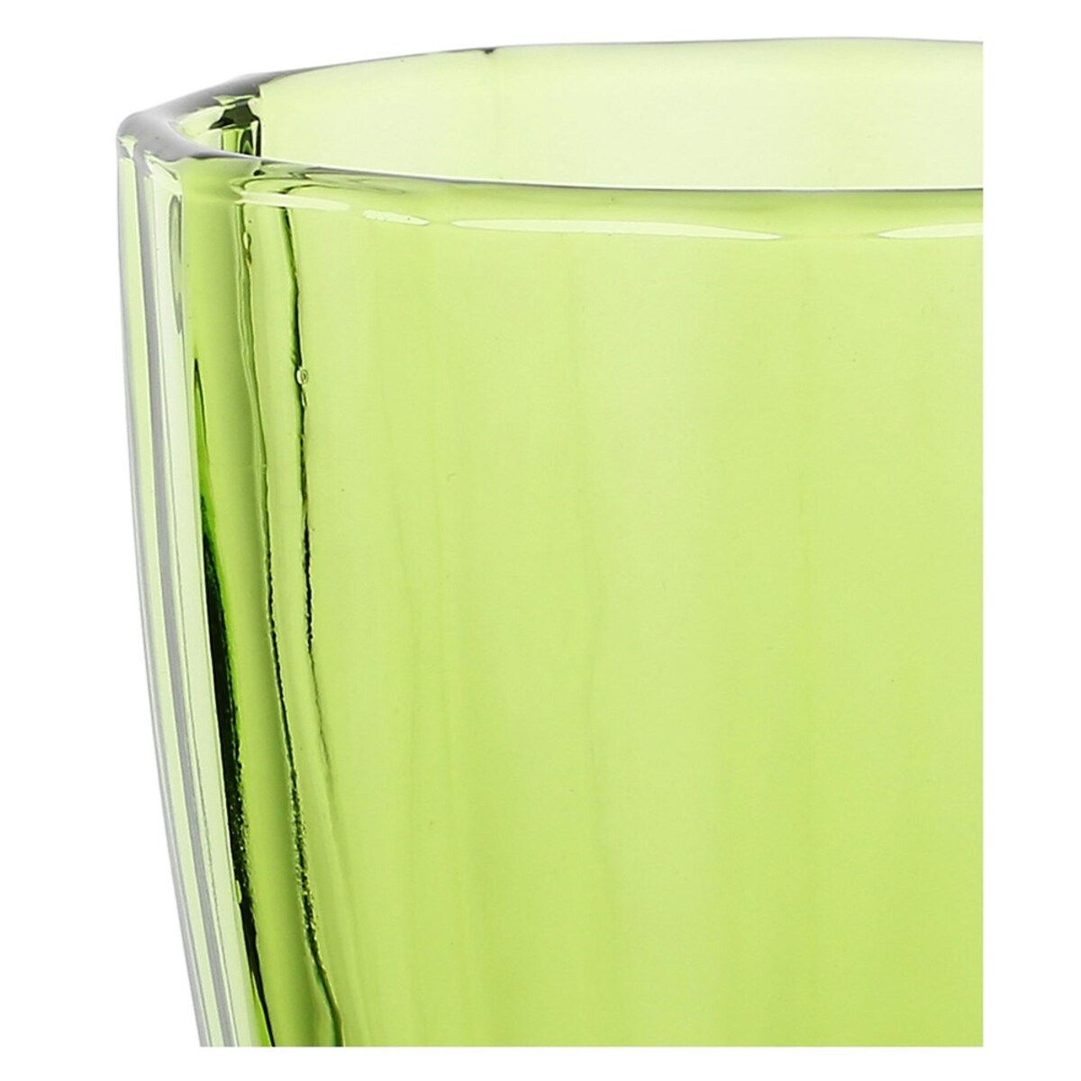 Zestaw 6 szklanek Amami - Zielony, 320 ml