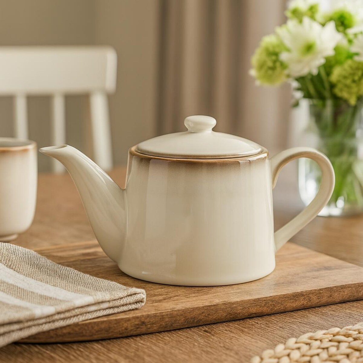 Ceramiczny czajnik na herbatę, 900 ml