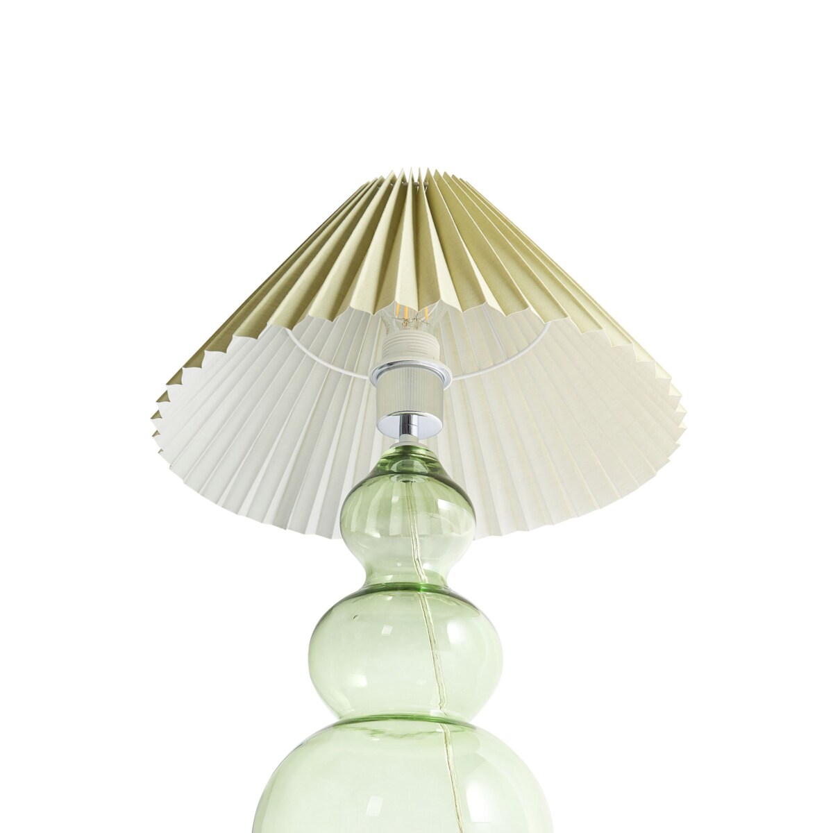 Lampa stołowa SENGWA Szkło Zielony