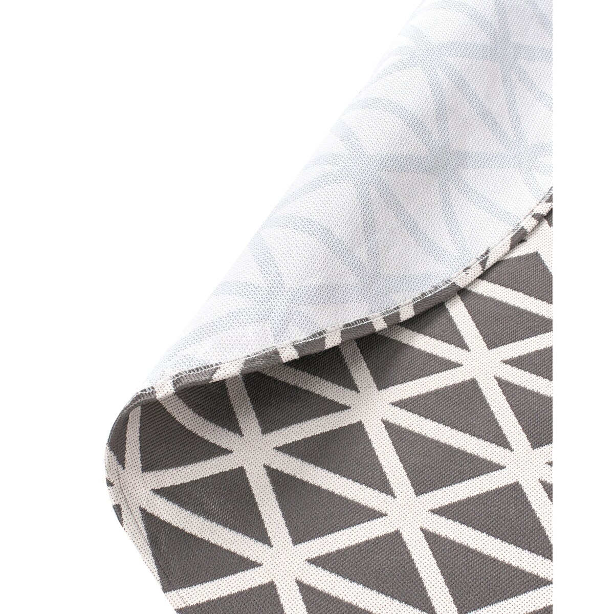 Dywan zewnętrzny PANAJI Szary ø 160 cm