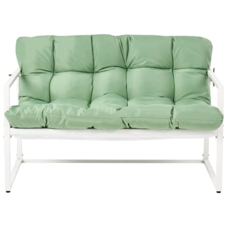 Zestaw ogrodowy ze stolikiem dla 4 osób GARDA Metal Zielony