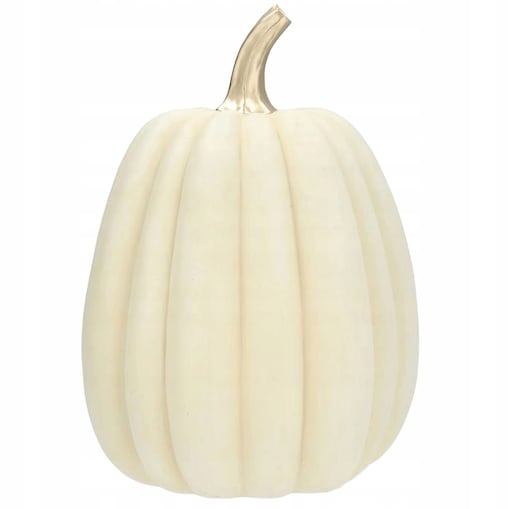 FIGURKA DYNIA BIAŁA DUŻA WODOODPORNA DO OGRODU NA HALLOWEEN JESIEŃ BALKON