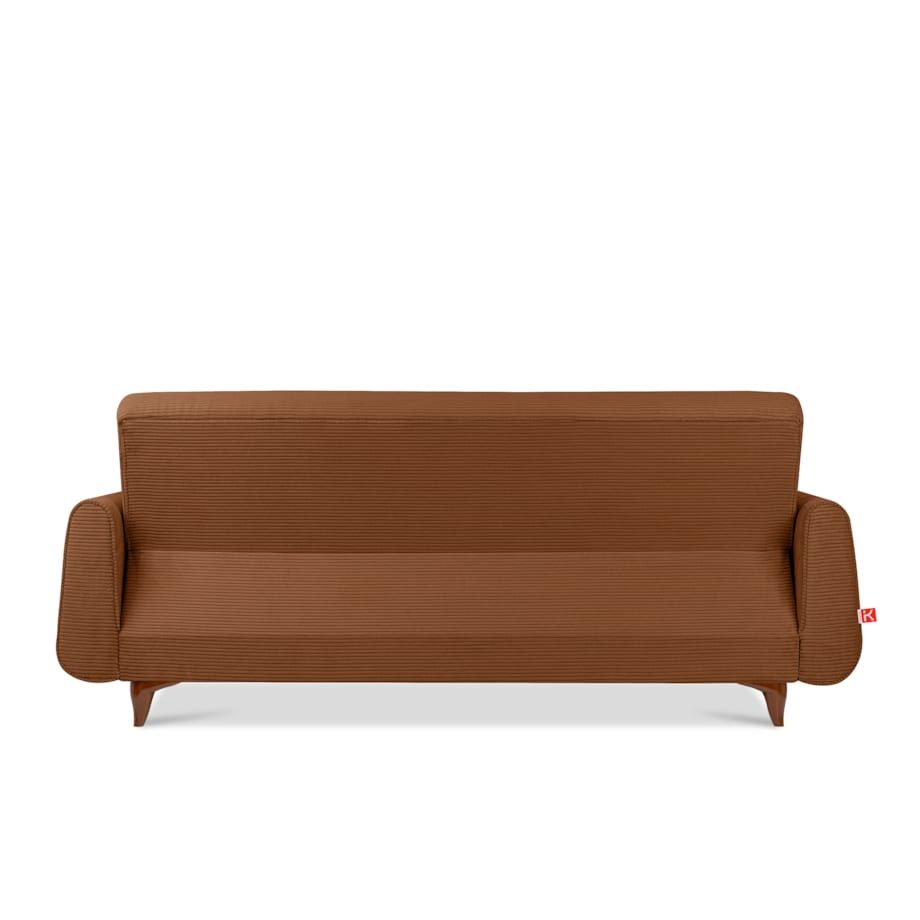 KONSIMO GUSTAVO II Sofa 3-osobowa, kolor Pomarańczowy
