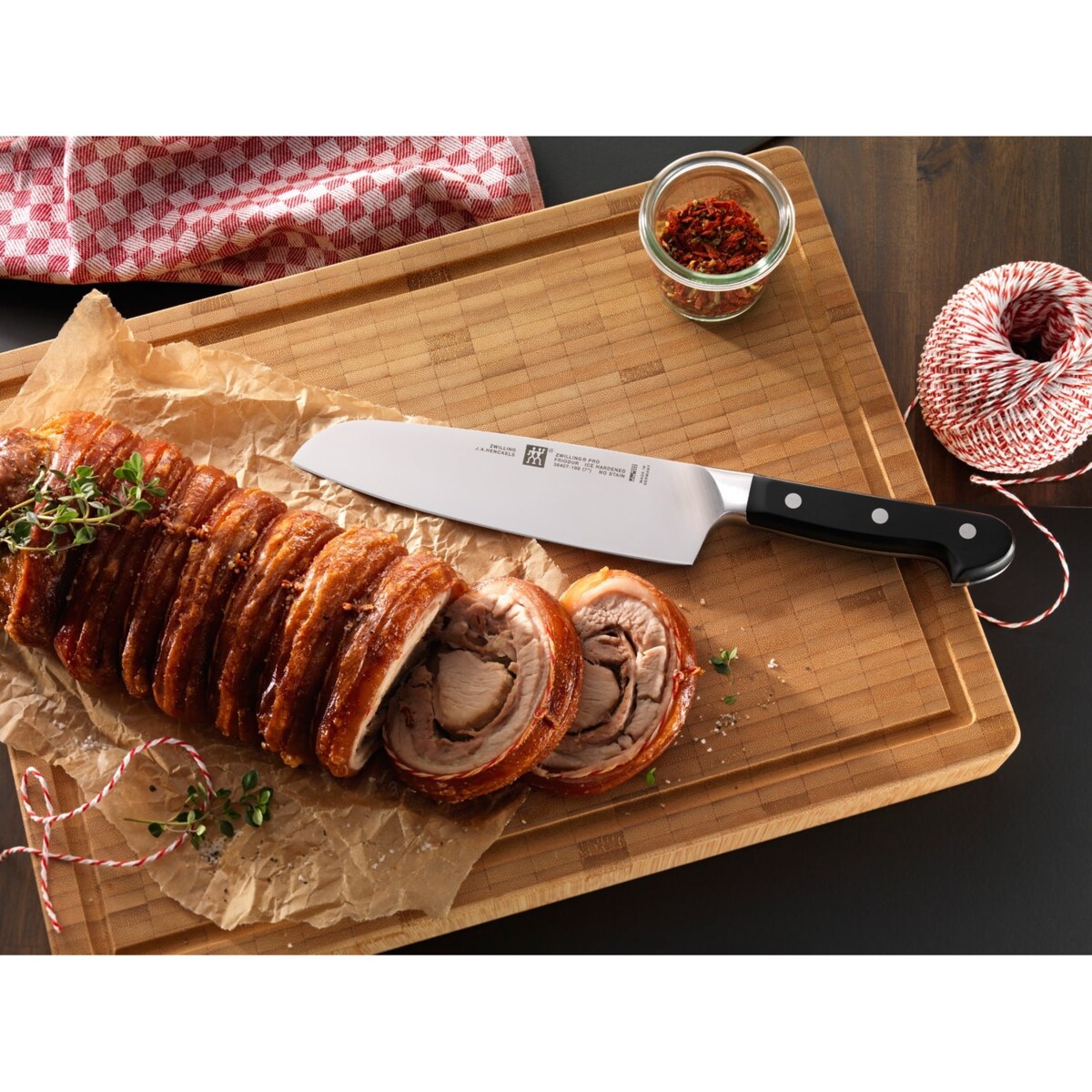 Nóż Santoku Zwilling Pro - 18 cm