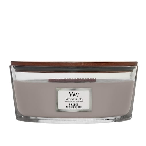 WoodWick świeca Elipsa FIRESIDE