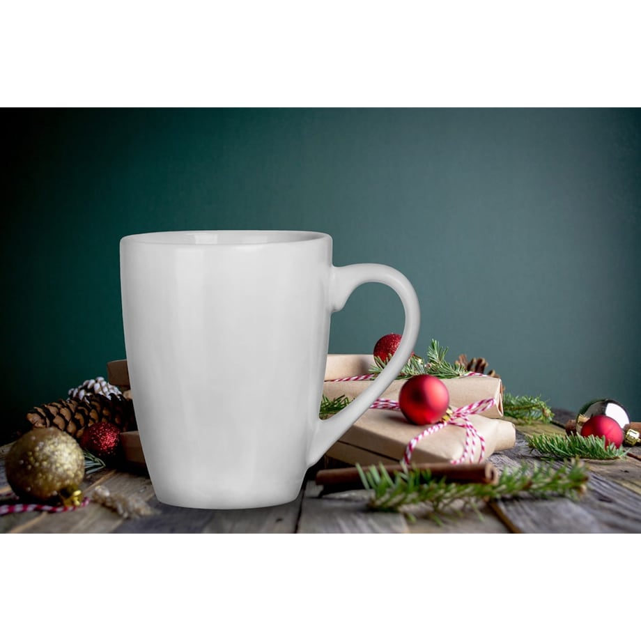 Kubek Bruno Porcelana 300 ml Kawa Herbata Zioła 6 sztuk Biały Klasyk