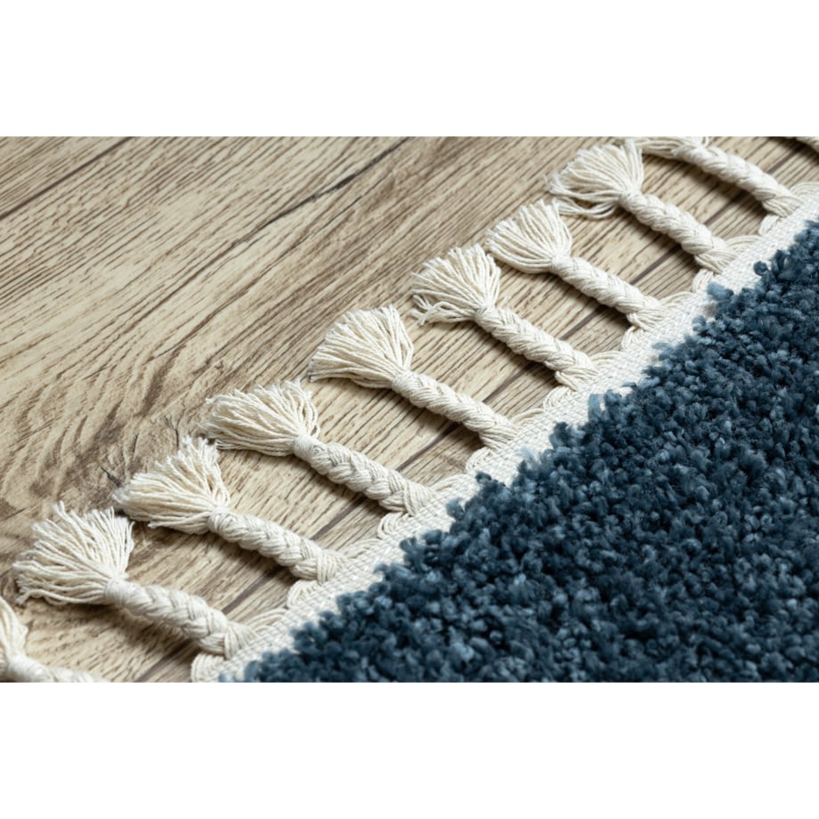 Dywan BERBER 9000 niebieski Frędzle 240x330 cm