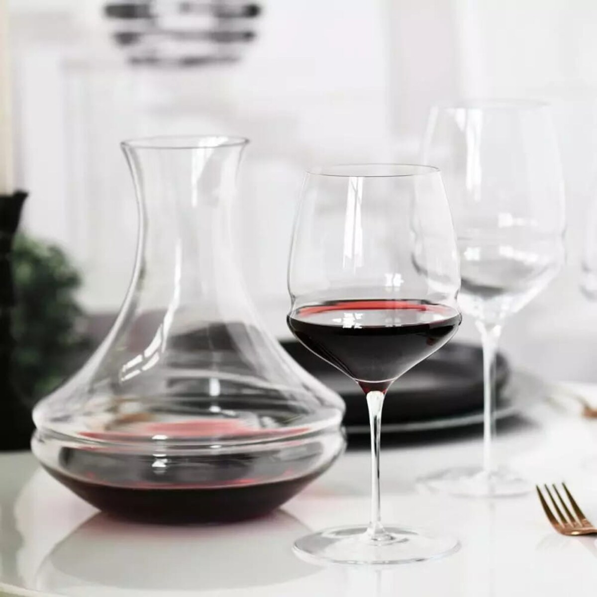 Dekanter do Wina i nel Krosno 1800 ml Karafka 1,8 l Solidna Wytrzymała Prezent