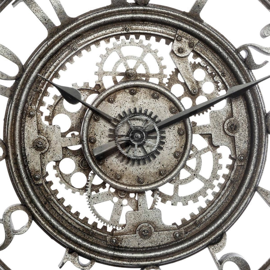 Zegar ścienny MECA w stylu loft, Ø 51 cm