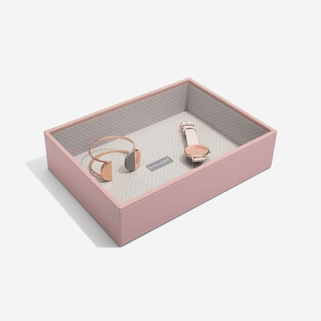 Szkatułka na biżuterię Stackers open classic różowa