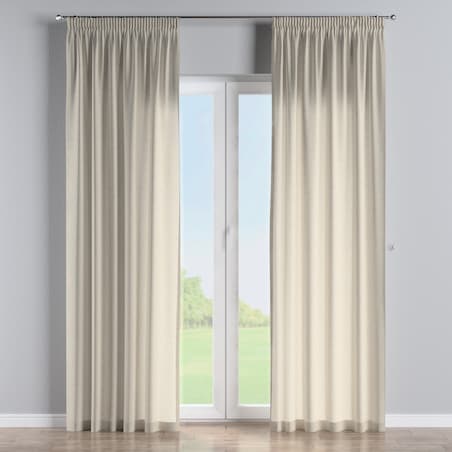 Zasłona na taśmie marszczącej 1 szt. 130x245 beżowy