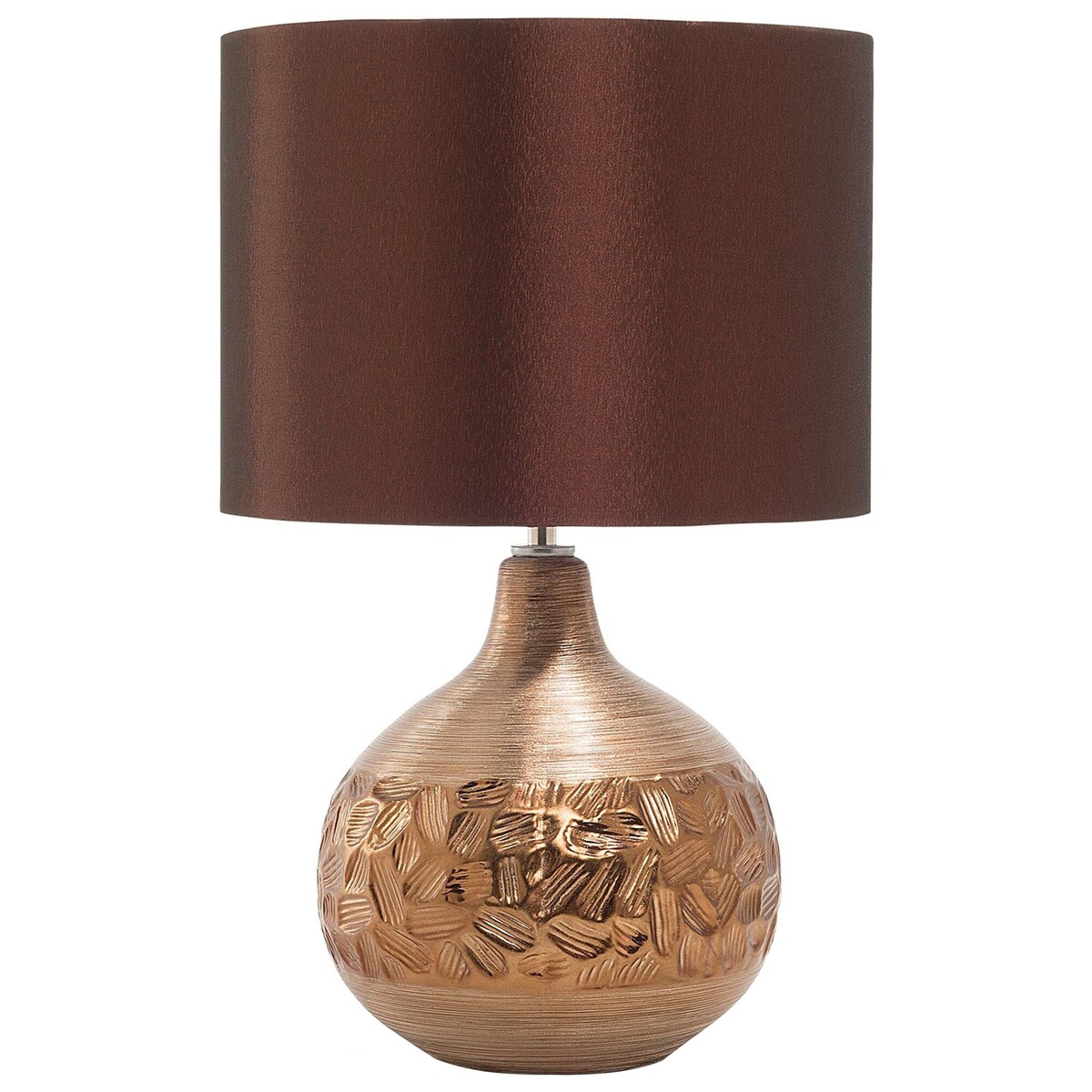 Lampa stołowa YAKIMA Porcelana Brązowy