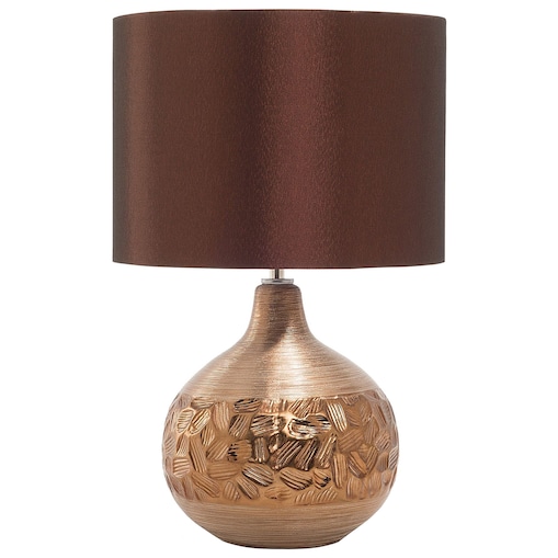Lampa stołowa YAKIMA Porcelana Brązowy
