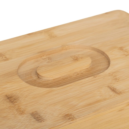 Chlebak bambusowy 8000 ml 12,7x33,2x20,2 cm PAIN brązowy