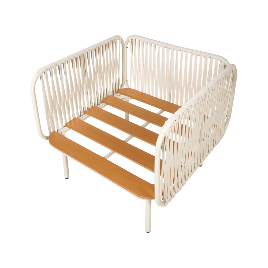 Krzesło ogrodowe Szary SENISE