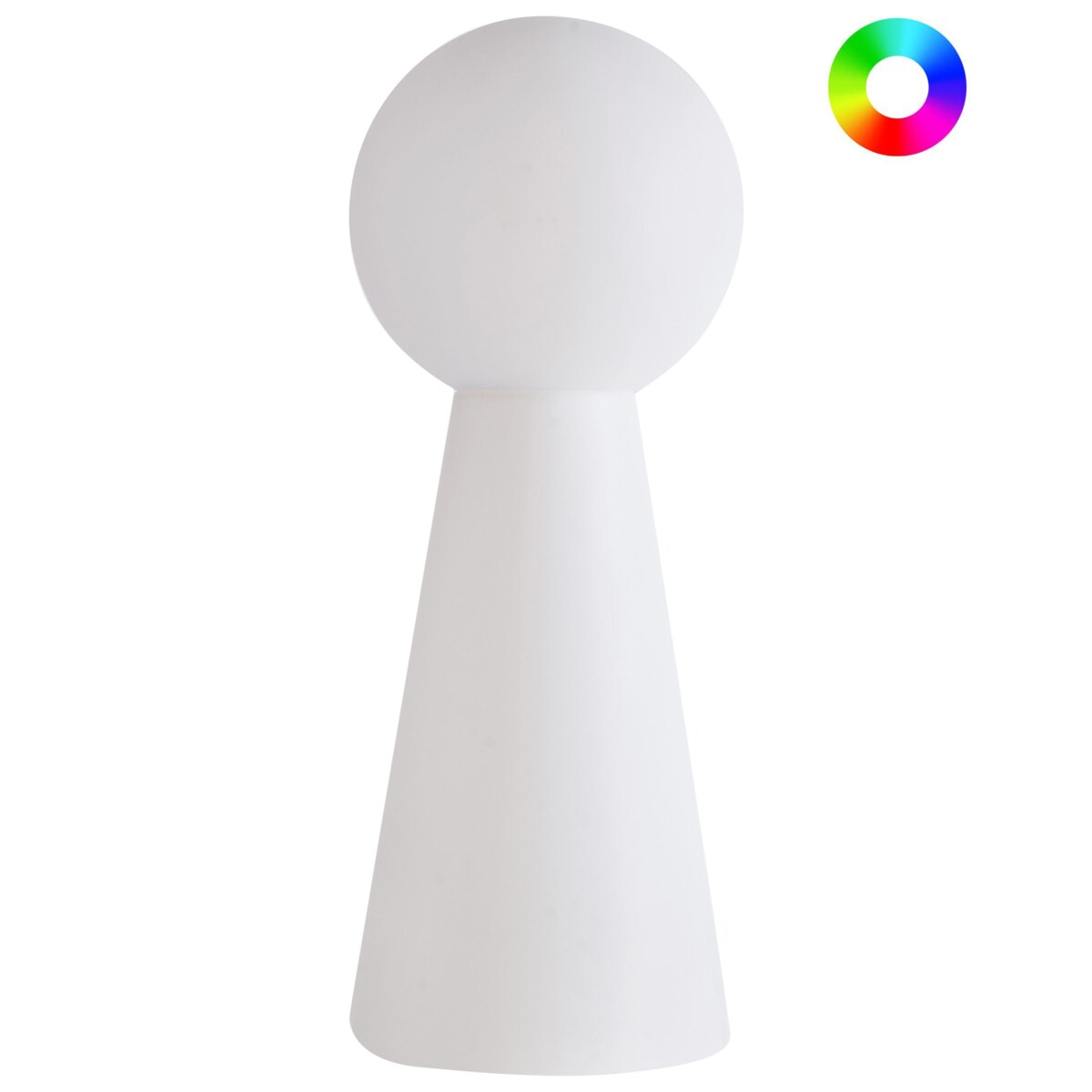 Lampa ogrodowa stojąca LED TORNE Biały