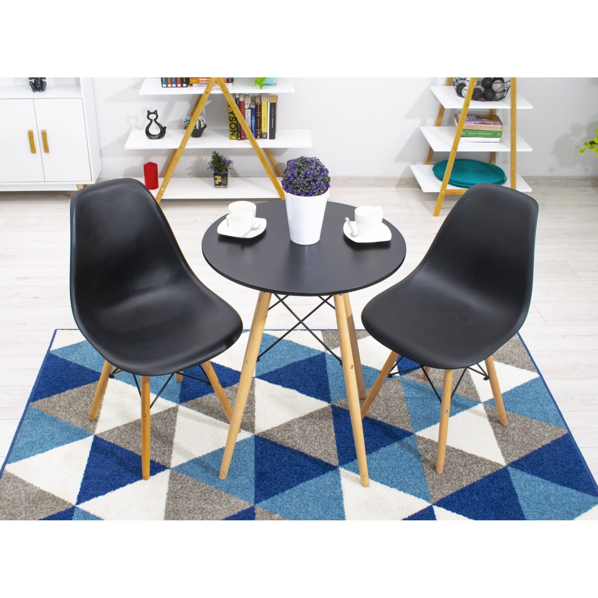 Stół Do Jadalni Kuchni Salonu Biura Todi Okrągły 60 Cm