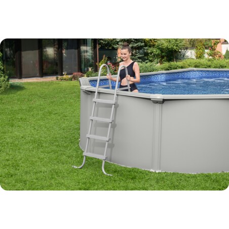 Basen stelażowy Hydrium 610x366x122 Bestway całoroczny 56369 zestaw