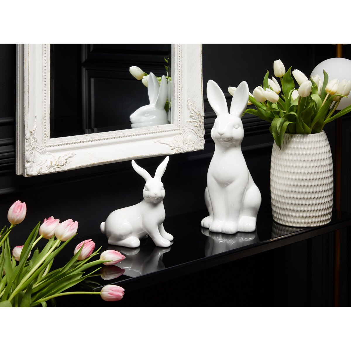 Figurka królik biała PAIMPOL