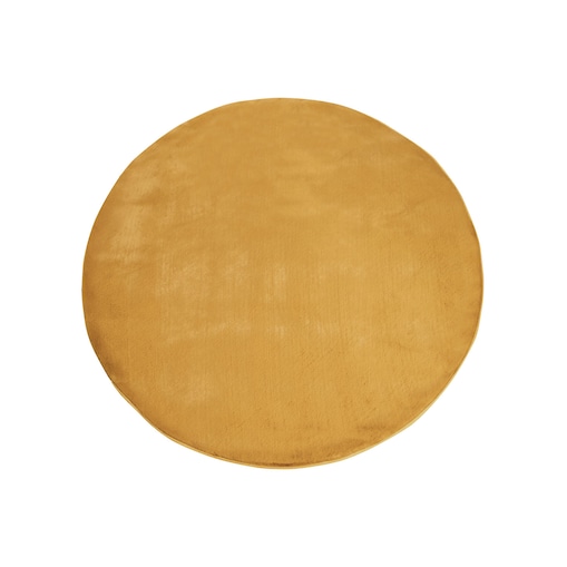 Dywan Rabbit okrągły Bursztyn Futro Królika Topila 4000 futrzany 160x160