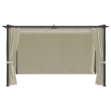 vidaXL Altana, 4x3 m, kremowa
